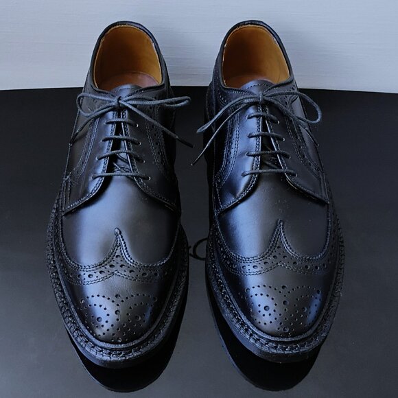 Allen Edmonds Men MacNeil Wingtip Fine Dress Shoes in Black-Handcrafted in USA main image 5